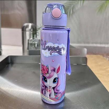 Unicorn-Themed BPA-Free Water Bottles – Leak-Proof, Durable & Kid-Friendly Design