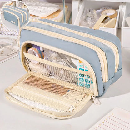 A Large-capacity Multi-layer Pencil Case