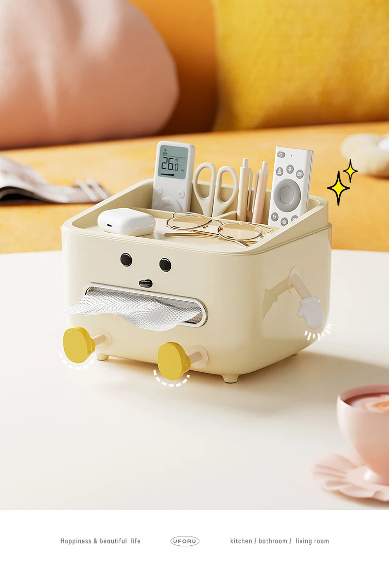 Multi-Functional Tissue & Remote Holder
