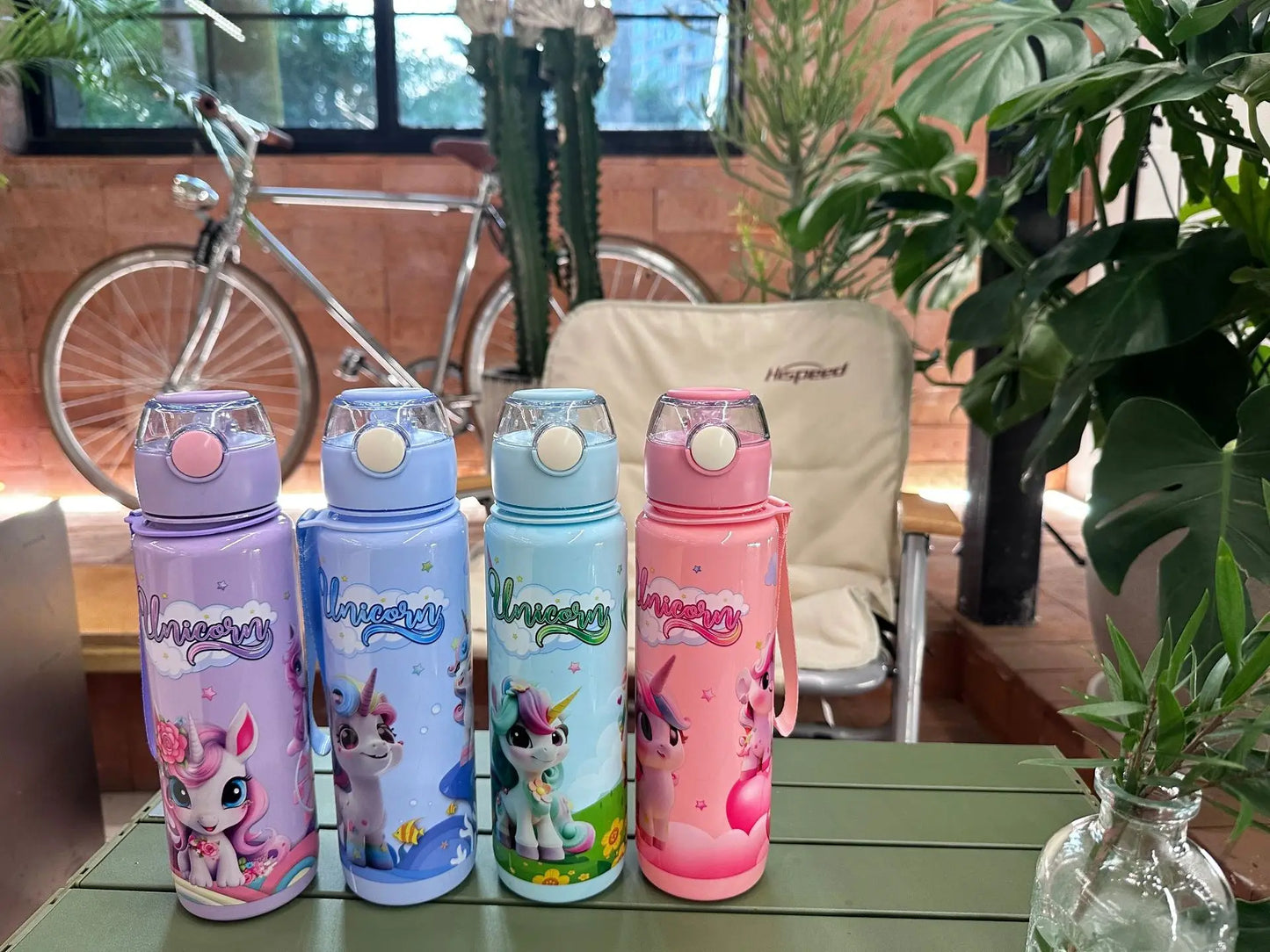 Unicorn-Themed BPA-Free Water Bottles – Leak-Proof, Durable & Kid-Friendly Design