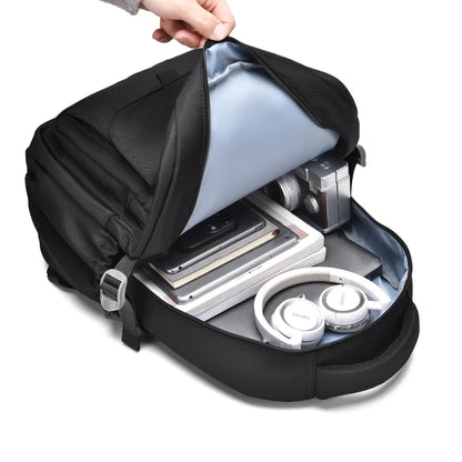 Large Capacity Travel Backpack with Laptop Compartment and Multiple Pockets